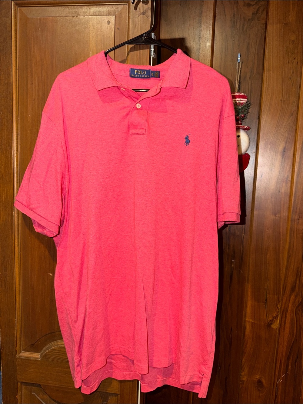 Polo by Ralph Lauren Coral Pink Short-Sleeve Polo